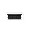 Конвектор внутрипольный Royal Thermo ATRIUM-75/200/800-DG-U-DB